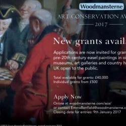 Woodmansterne Art Conservation Awards 2017